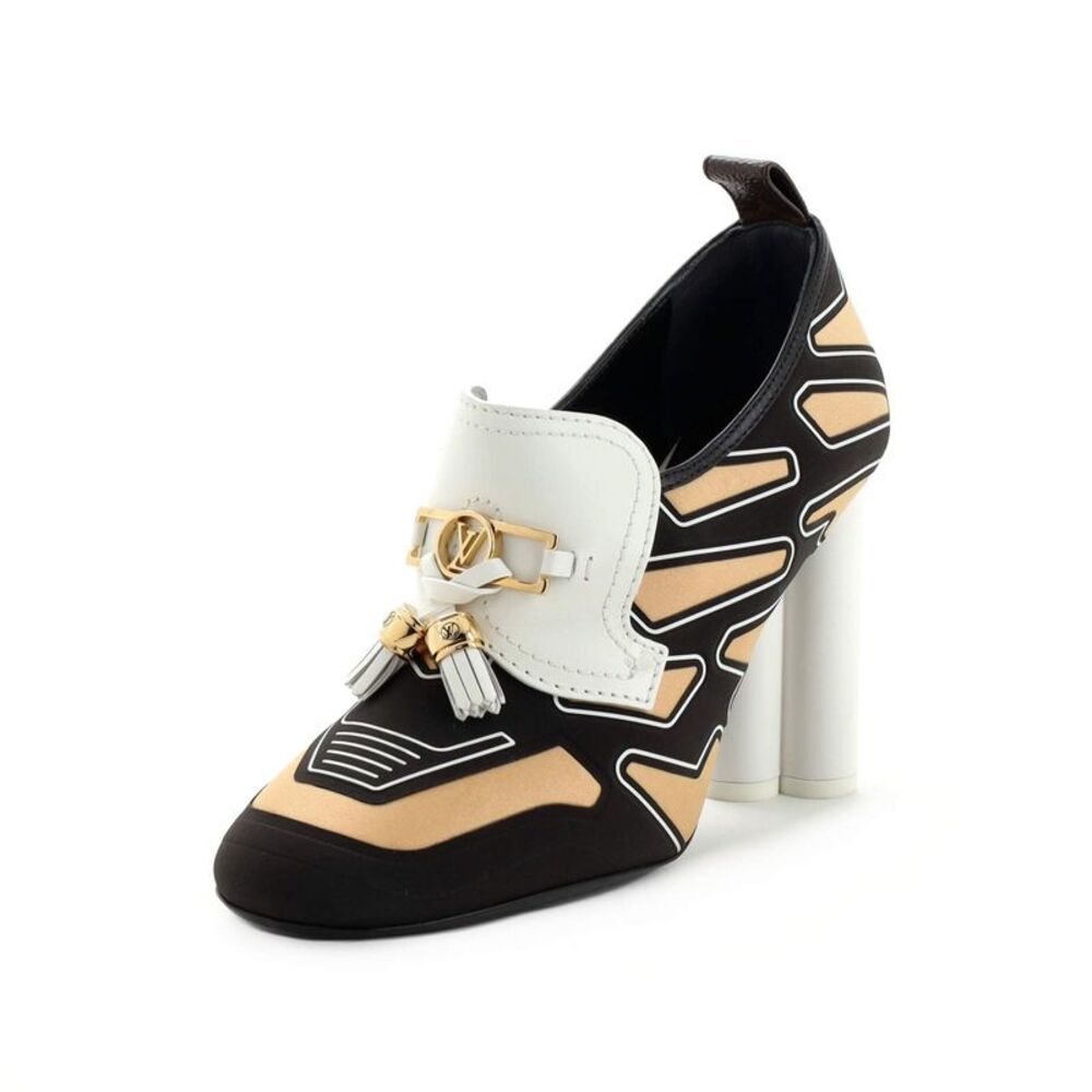 Louis Vuitton Women's Swift Loafer Pumps Leather Neutral, Multicolor